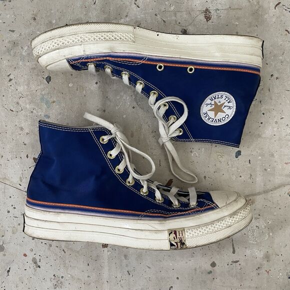 Converse 70 Satin High Tops Nat Clifton Converse All Stars Sneakers Men’s 9 - Picture 1 of 7